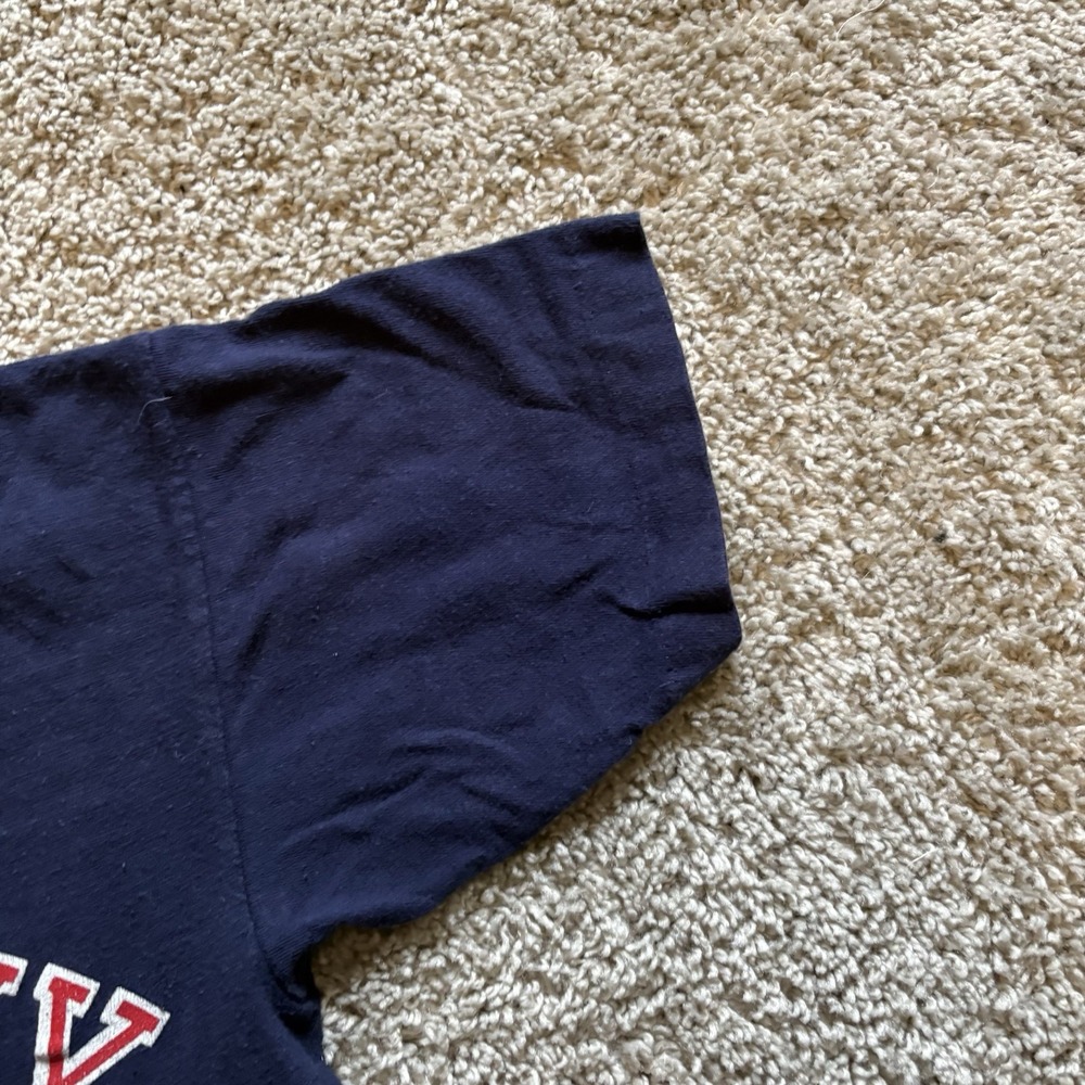Vintage 1970s Champion University Of Kentucky Women's Small T Shirt Navy Red - Picture 4 of 7